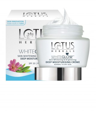 Lotus Herbal Skin Whitening Deep Moiturising Crème, 60gm